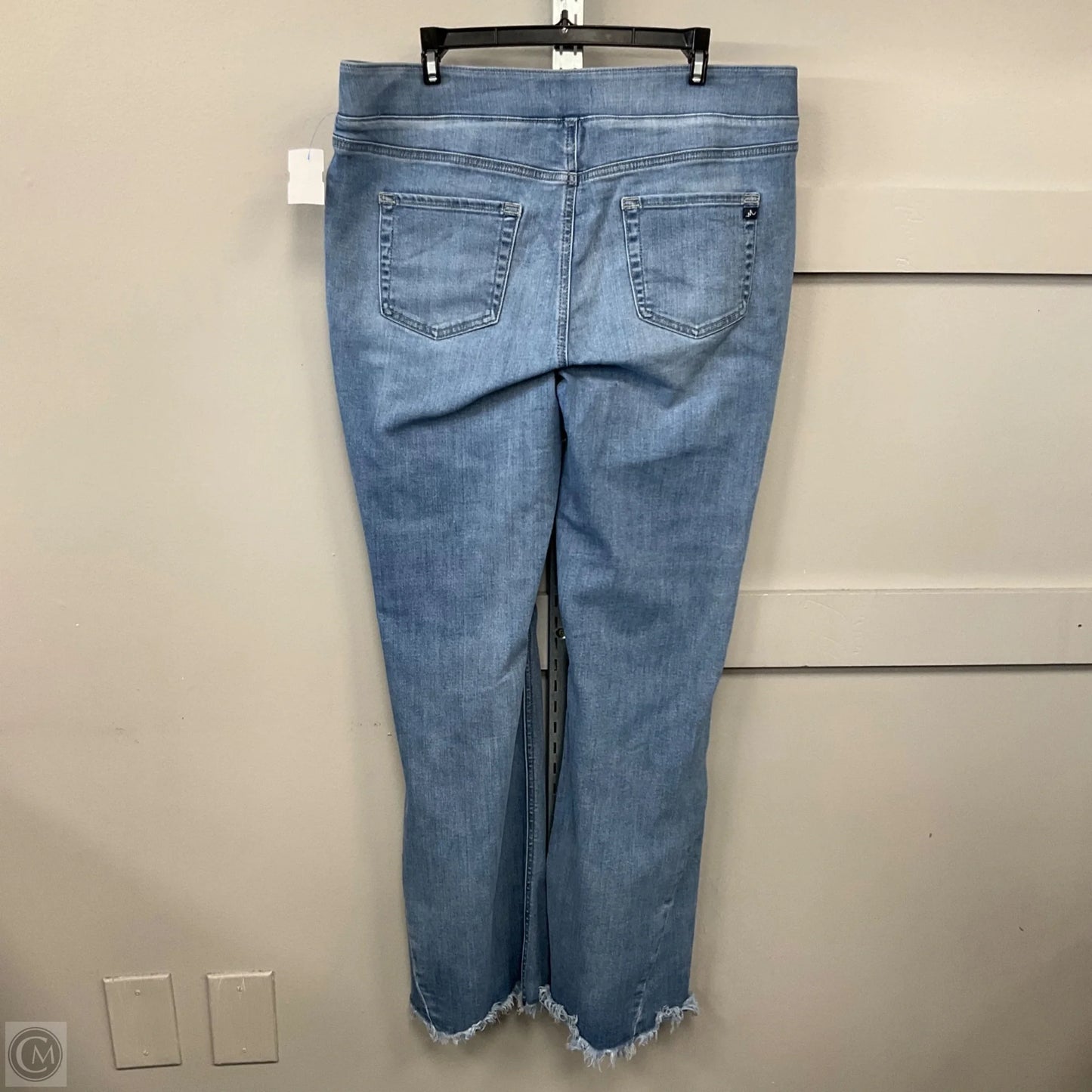 Jeans Flared By Maurices In Blue Denim, Size: Xl