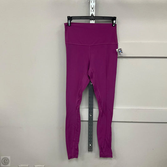 Athletic Leggings By Lululemon In Purple, Size: 6