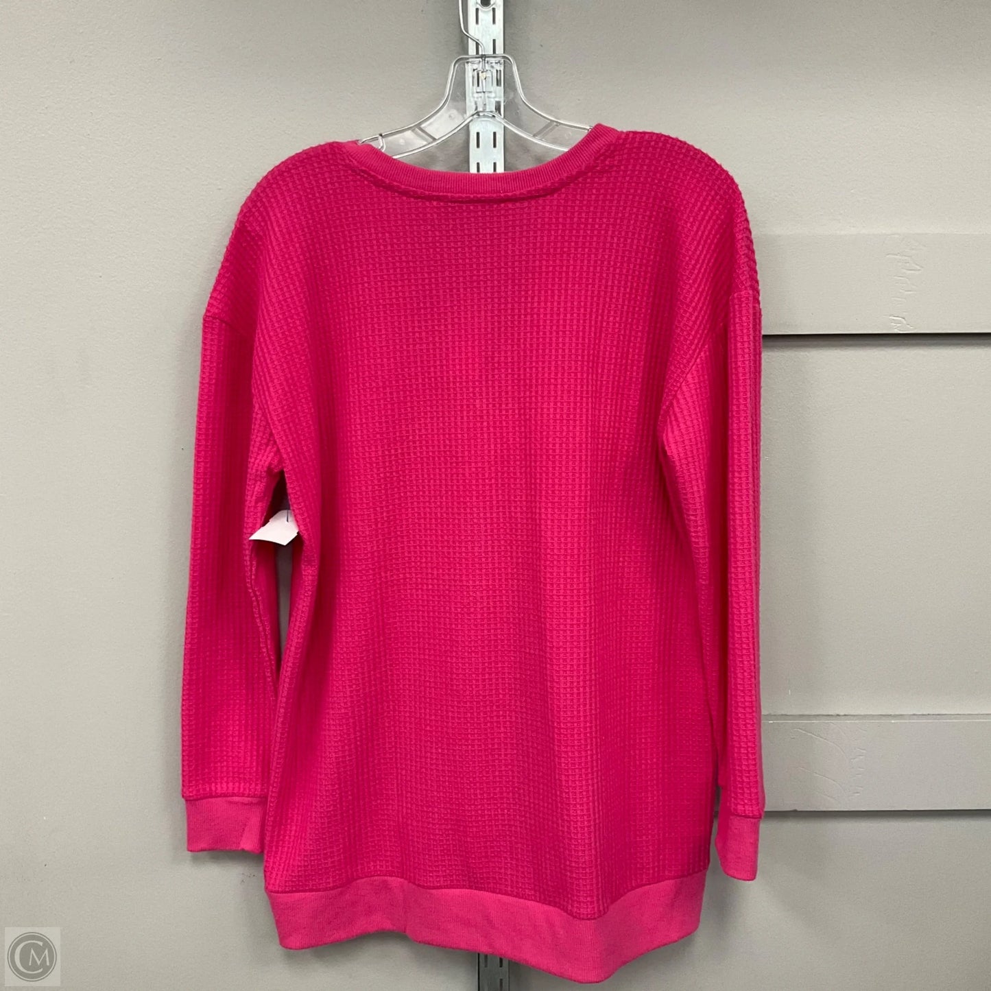 Top Long Sleeve By Loft In Pink, Size: M
