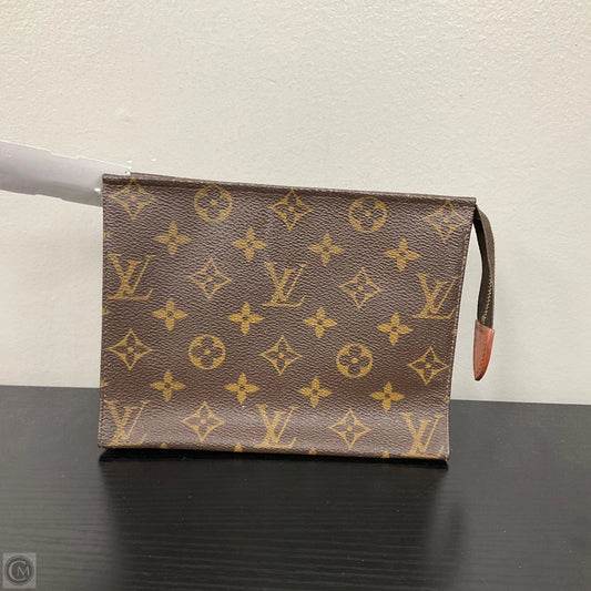 Makeup Bag Luxury Designer By Louis Vuitton, Size: Medium