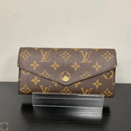 Wallet Luxury Designer By Louis Vuitton, Size: Large