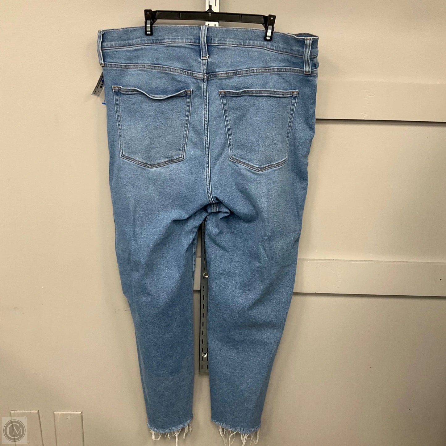 Jeans Straight By J. Crew In Blue Denim, Size: 20