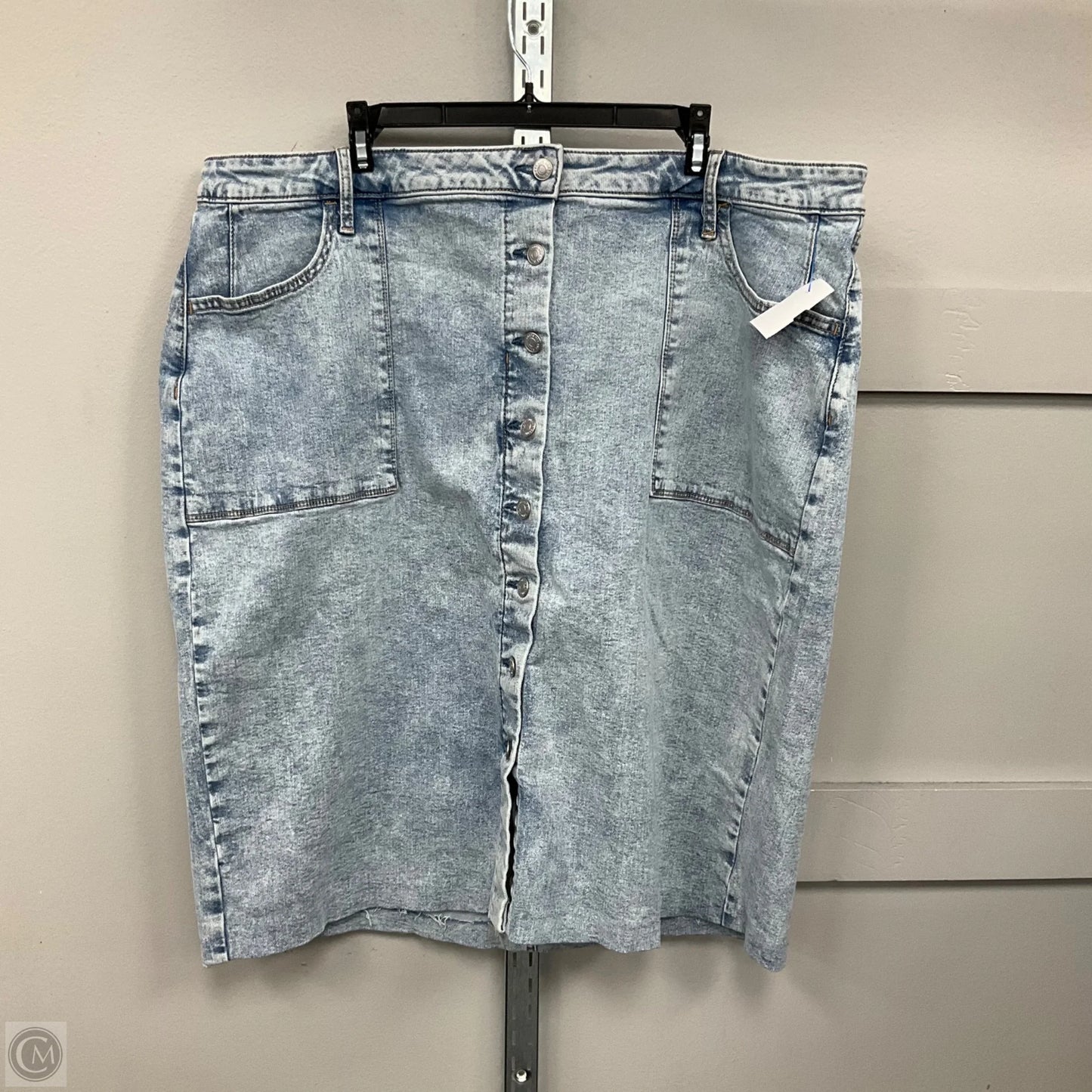 Skirt Mini & Short By Sonoma In Blue Denim, Size: 20
