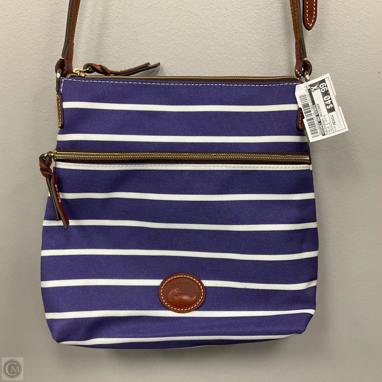 Crossbody Designer By Dooney And Bourke, Size: Medium
