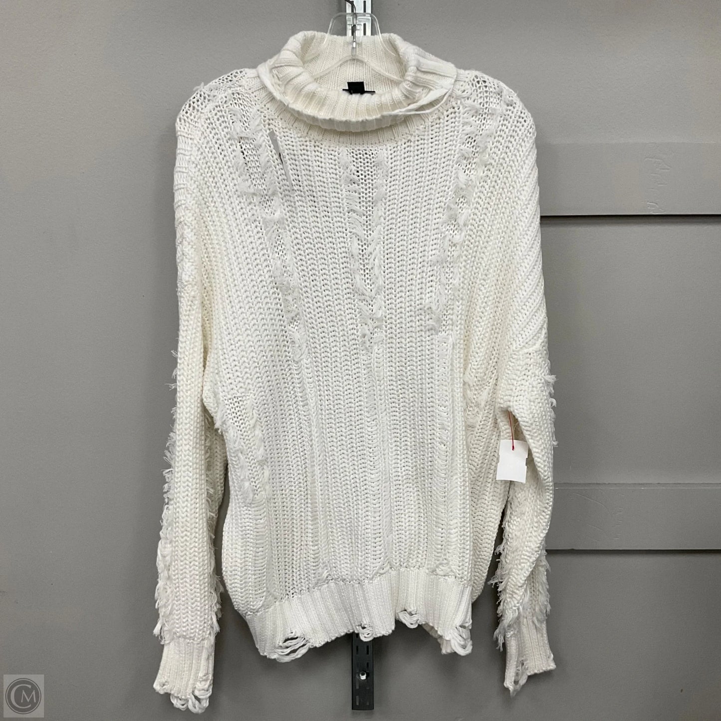 Sweater By Daytrip In White, Size: Xl