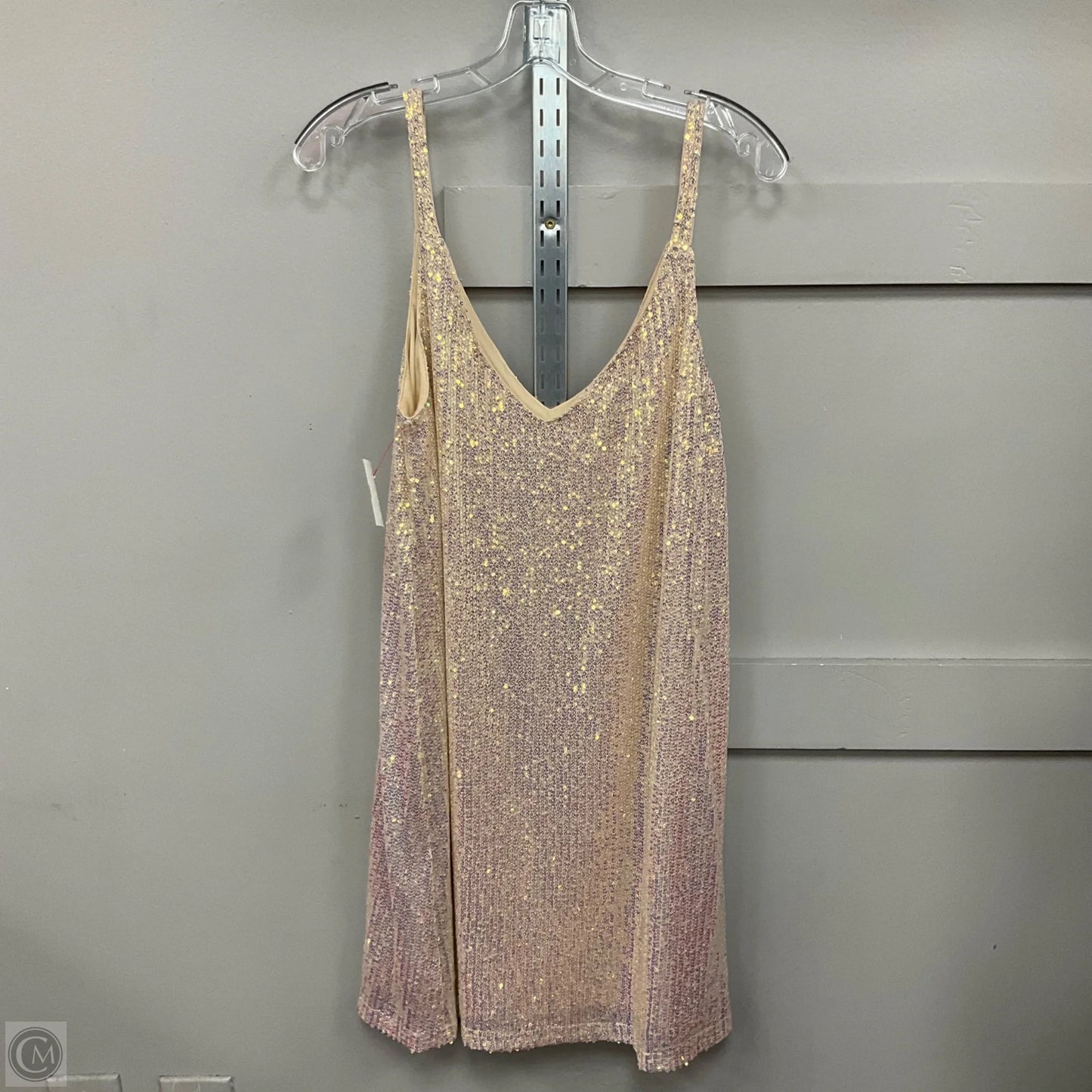 Dress Party Short By Cmf In Tan, Size: L