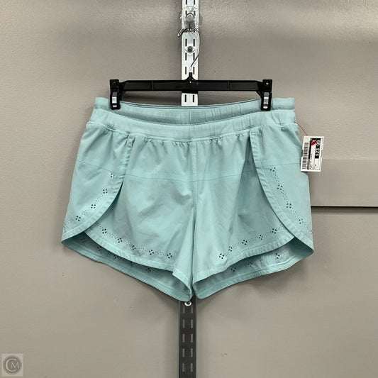 Athletic Shorts By Lululemon In Teal, Size: 8
