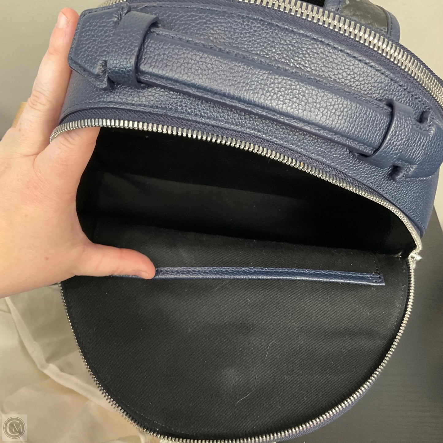 Backpack Luxury Designer By Mcm, Size: Large