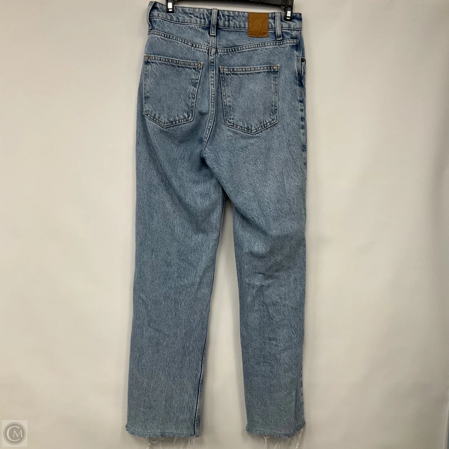 Jeans Straight By Zara In Blue Denim, Size: 2