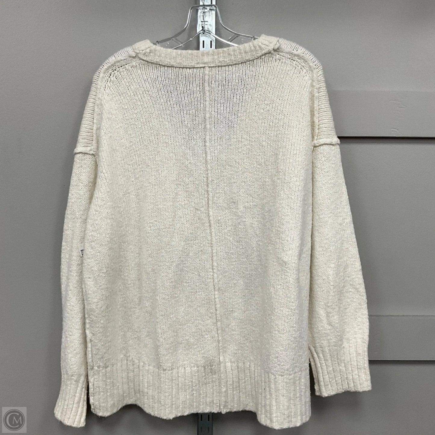 Sweater By Free People In Cream, Size: Xs