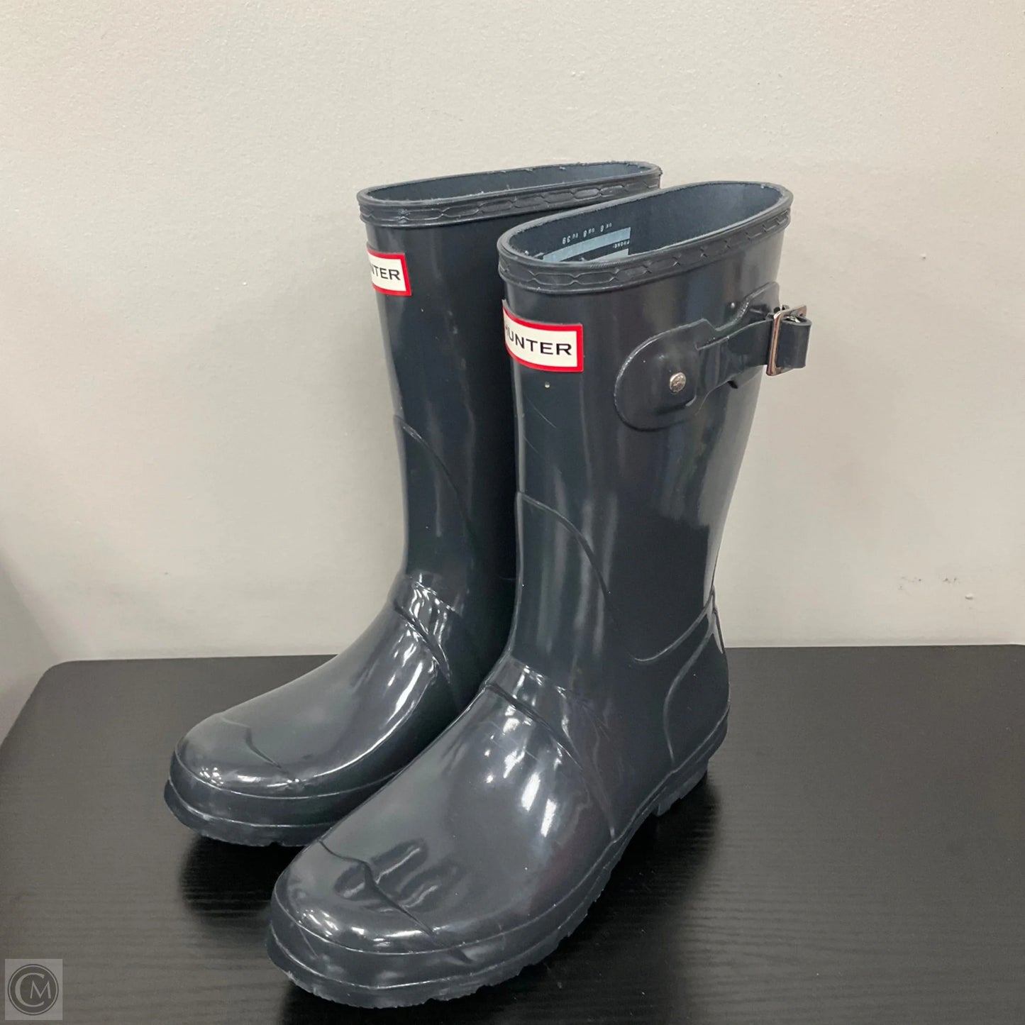 Boots Rain By Hunter In Grey, Size: 8