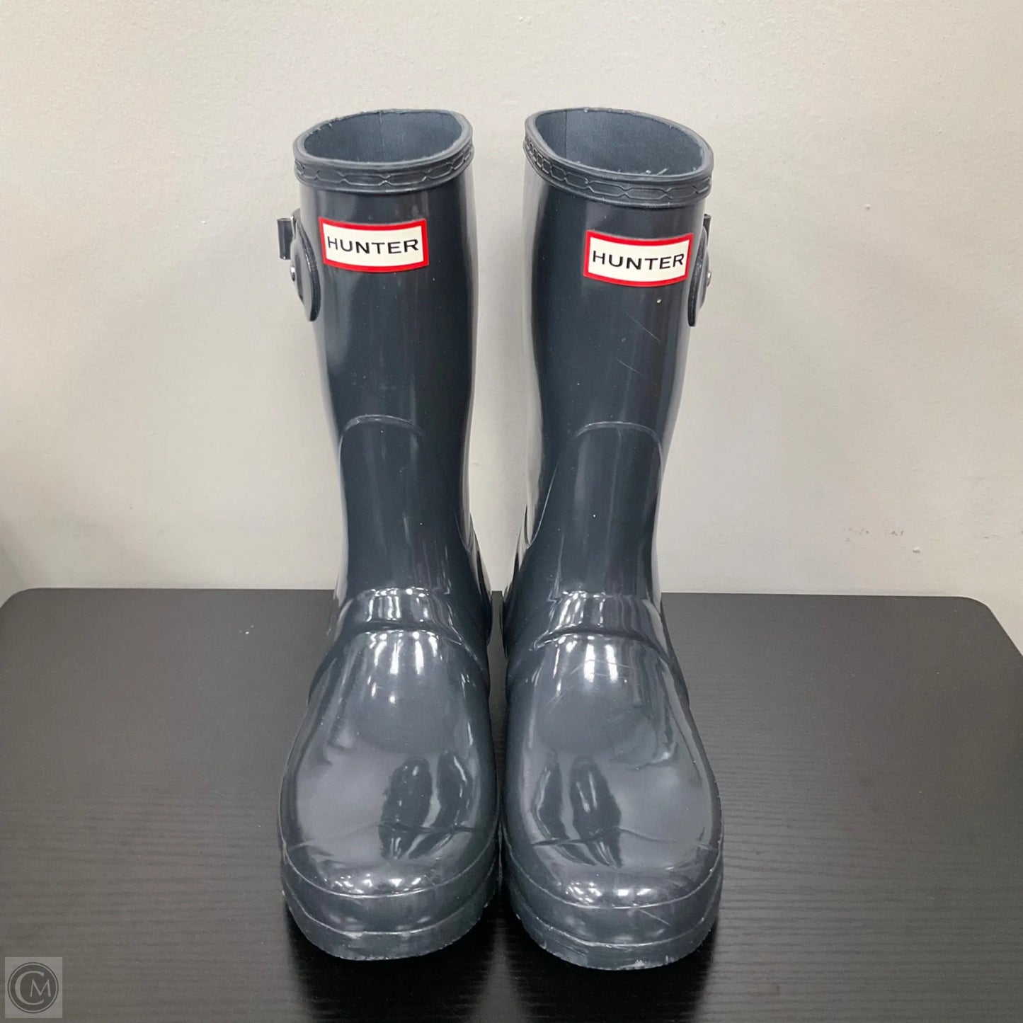 Boots Rain By Hunter In Grey, Size: 8
