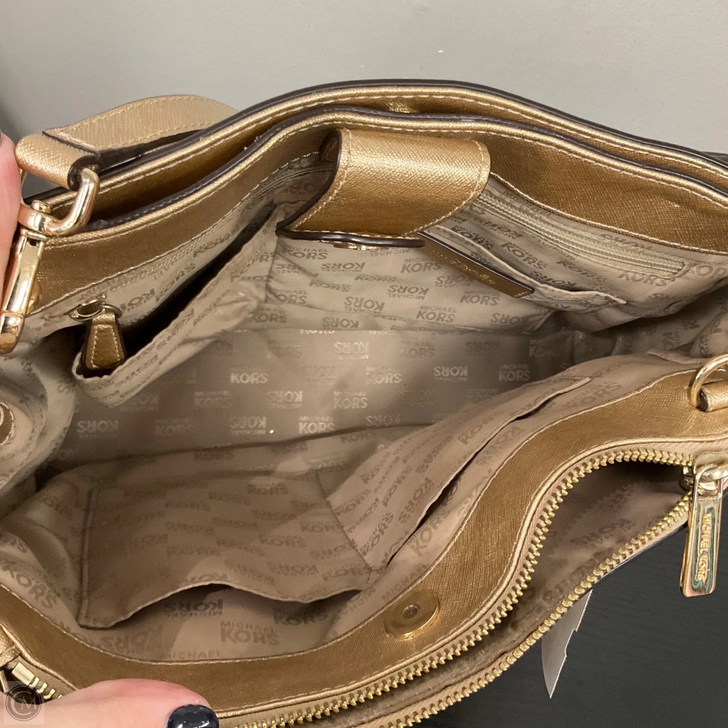 Handbag Designer By Michael Kors, Size: Medium