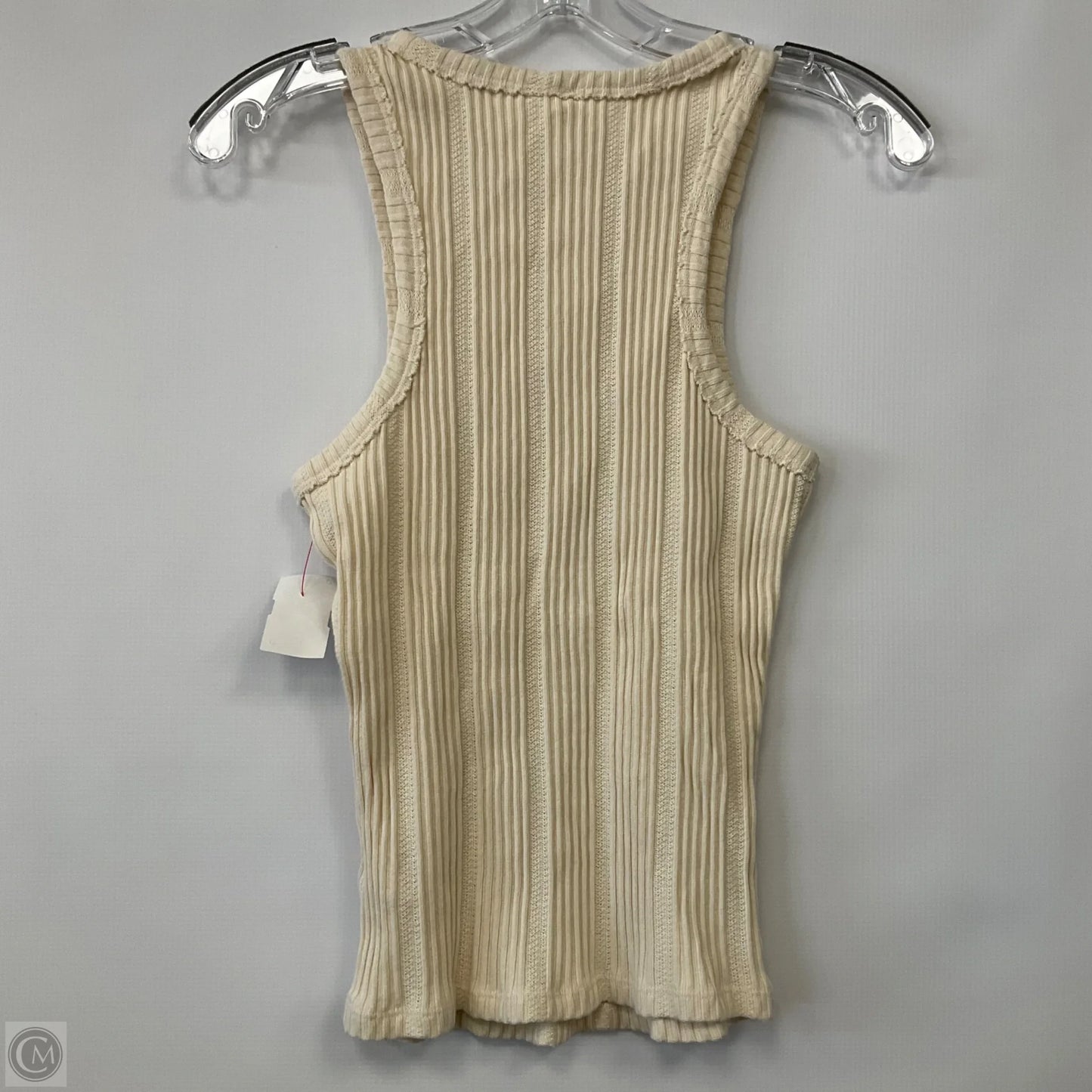 Top Sleeveless Basic By Anthropologie In Beige, Size: S