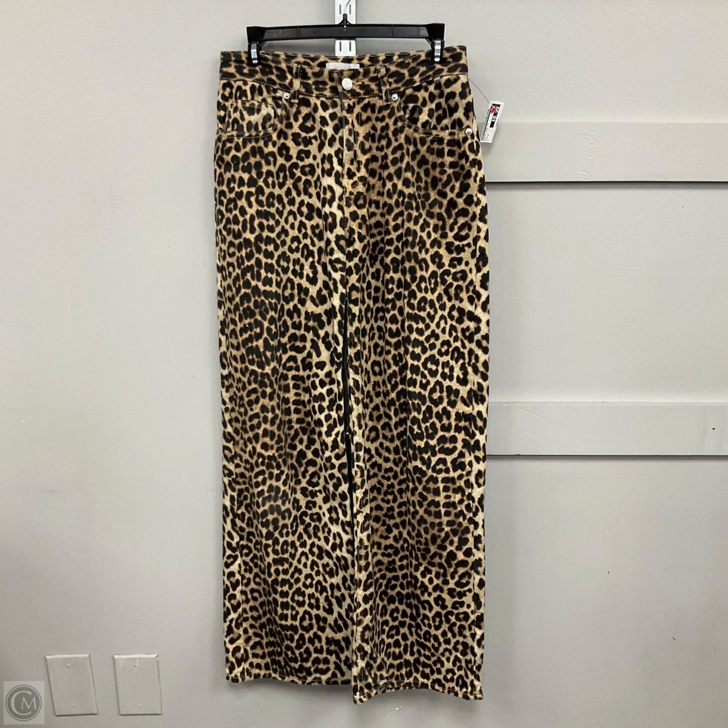 Pants Wide Leg By H&m In Animal Print, Size: 4