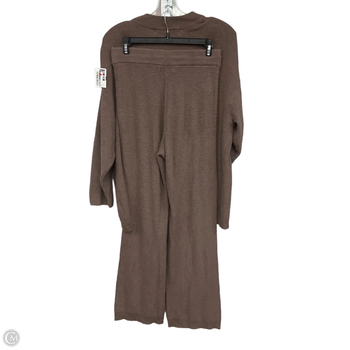 Pants Suit 2pc By Free People In Brown, Size: S