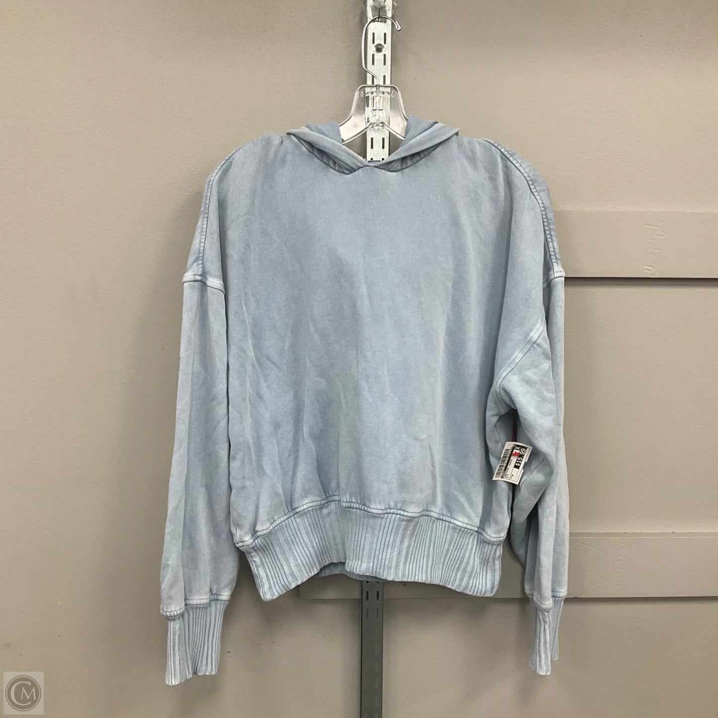 Sweatshirt Hoodie By Aerie In Blue, Size: M
