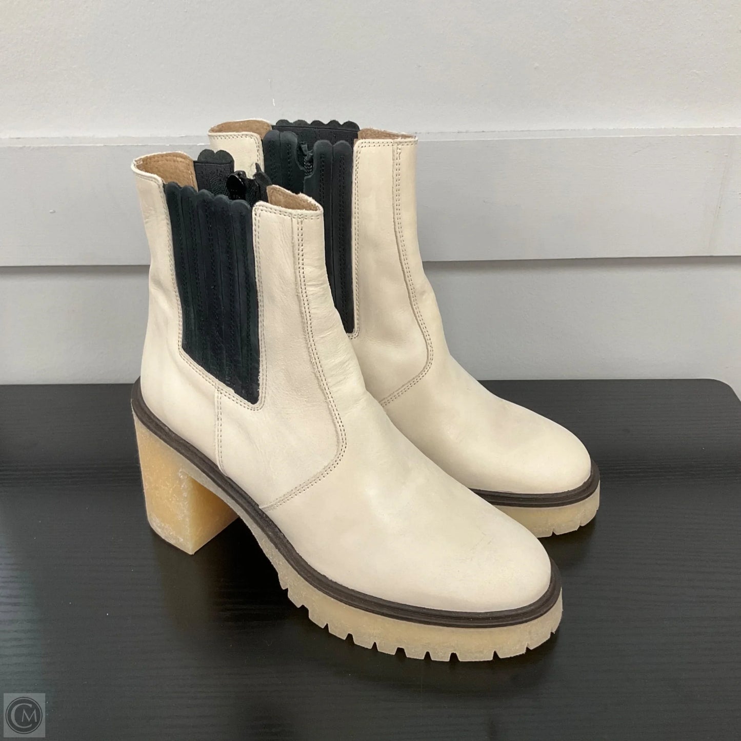 Boots Combat By Free People In Cream, Size: 9