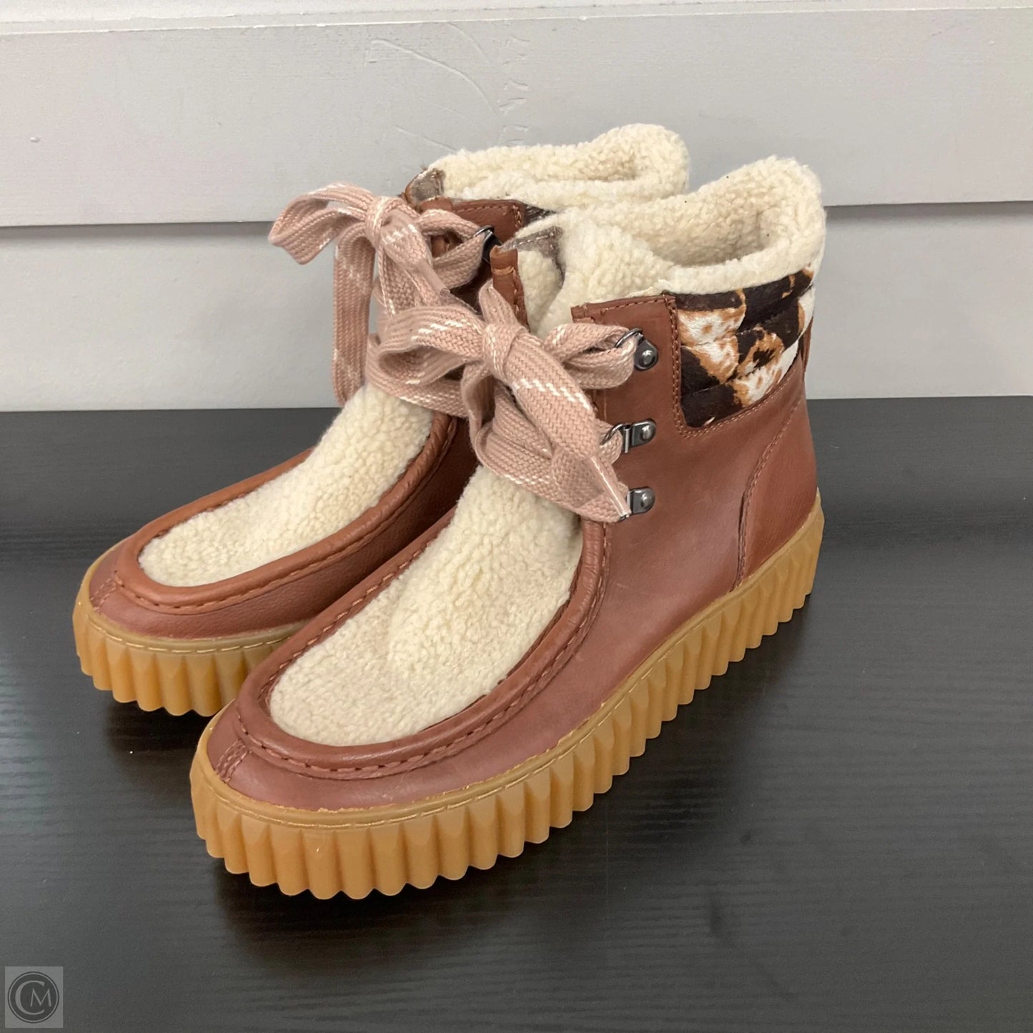 Boots Hiking By Sam Edelman In Brown, Size: 8.5