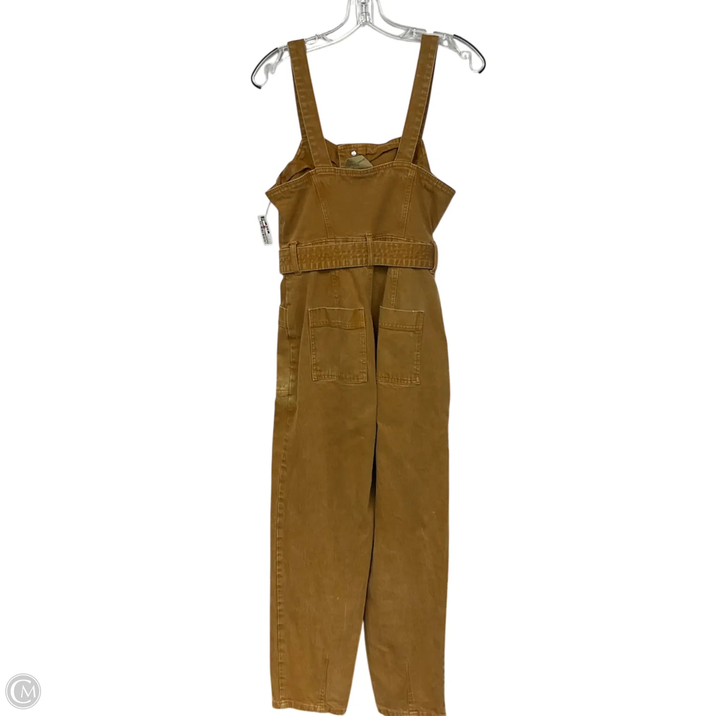 Jumpsuit By Universal Thread In Yellow Denim, Size: 4