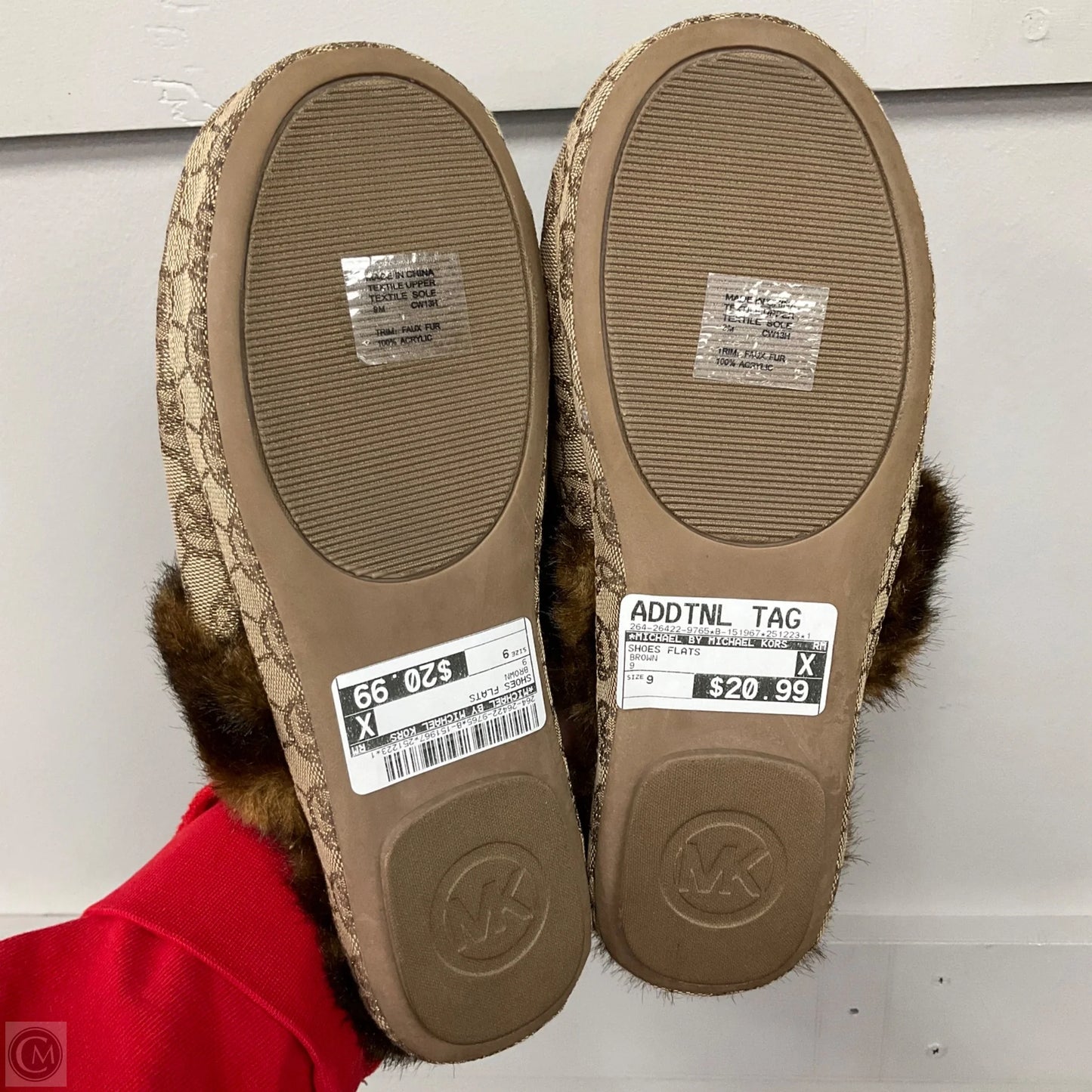 Shoes Flats By Michael By Michael Kors In Brown, Size: 9