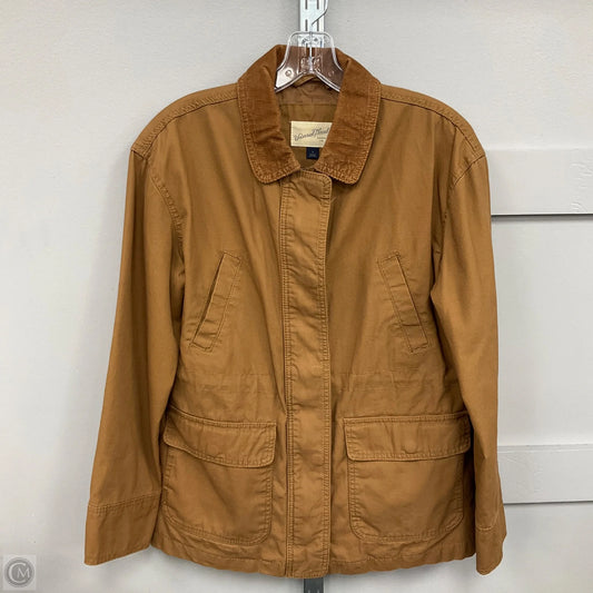 Jacket Utility By Universal Thread In Brown, Size: S