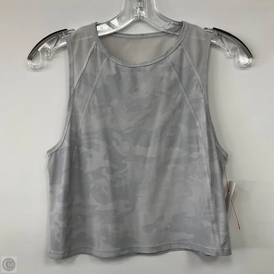 Athletic Tank Top By Lululemon In Grey, Size: 2