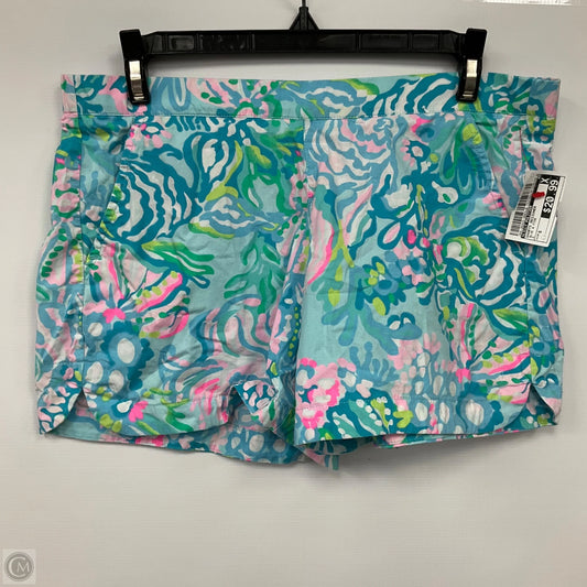 Shorts Designer By Lilly Pulitzer In Blue & Pink, Size: S