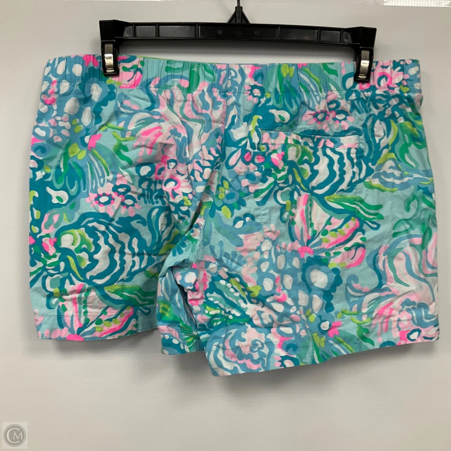 Shorts Designer By Lilly Pulitzer In Blue & Pink, Size: S