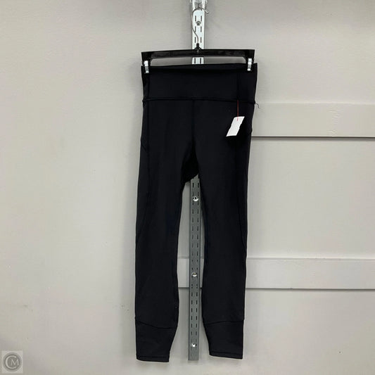 Athletic Leggings By Lululemon In Black, Size: 4