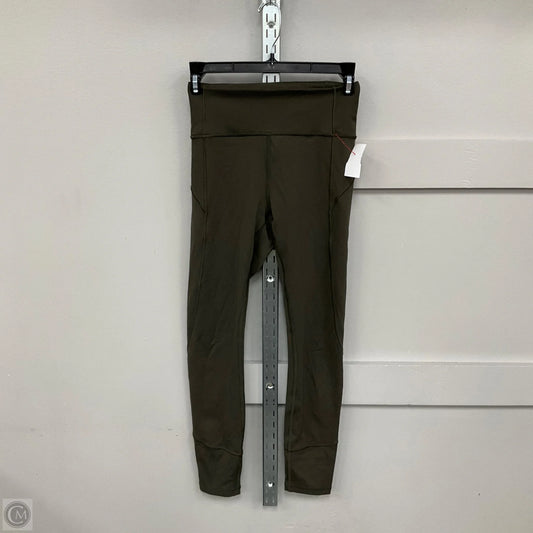 Athletic Leggings By Lululemon In Green, Size: 4