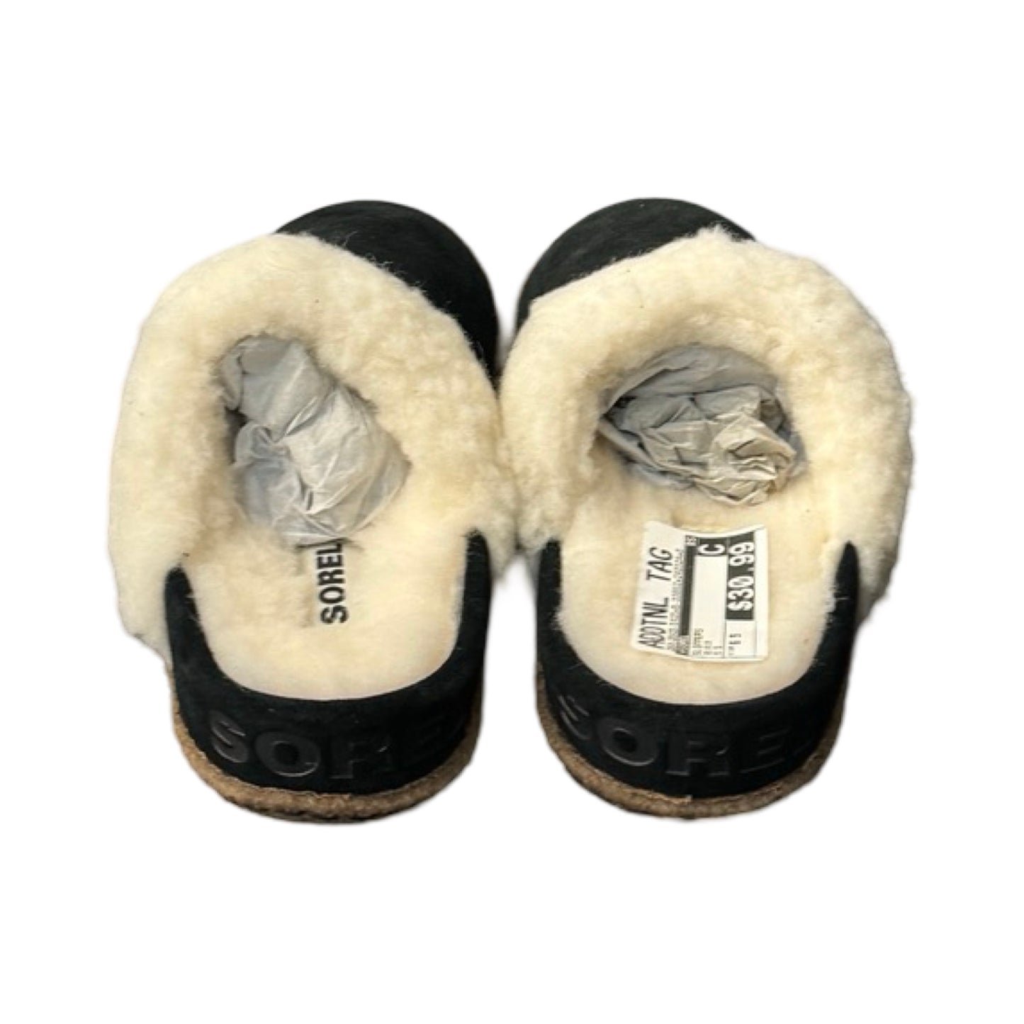 Slippers By Sorel In Black, Size: 6.5