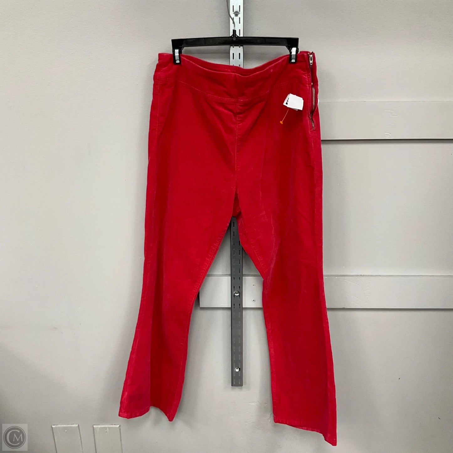 Jeans Boot Cut By Free People In Red, Size: L