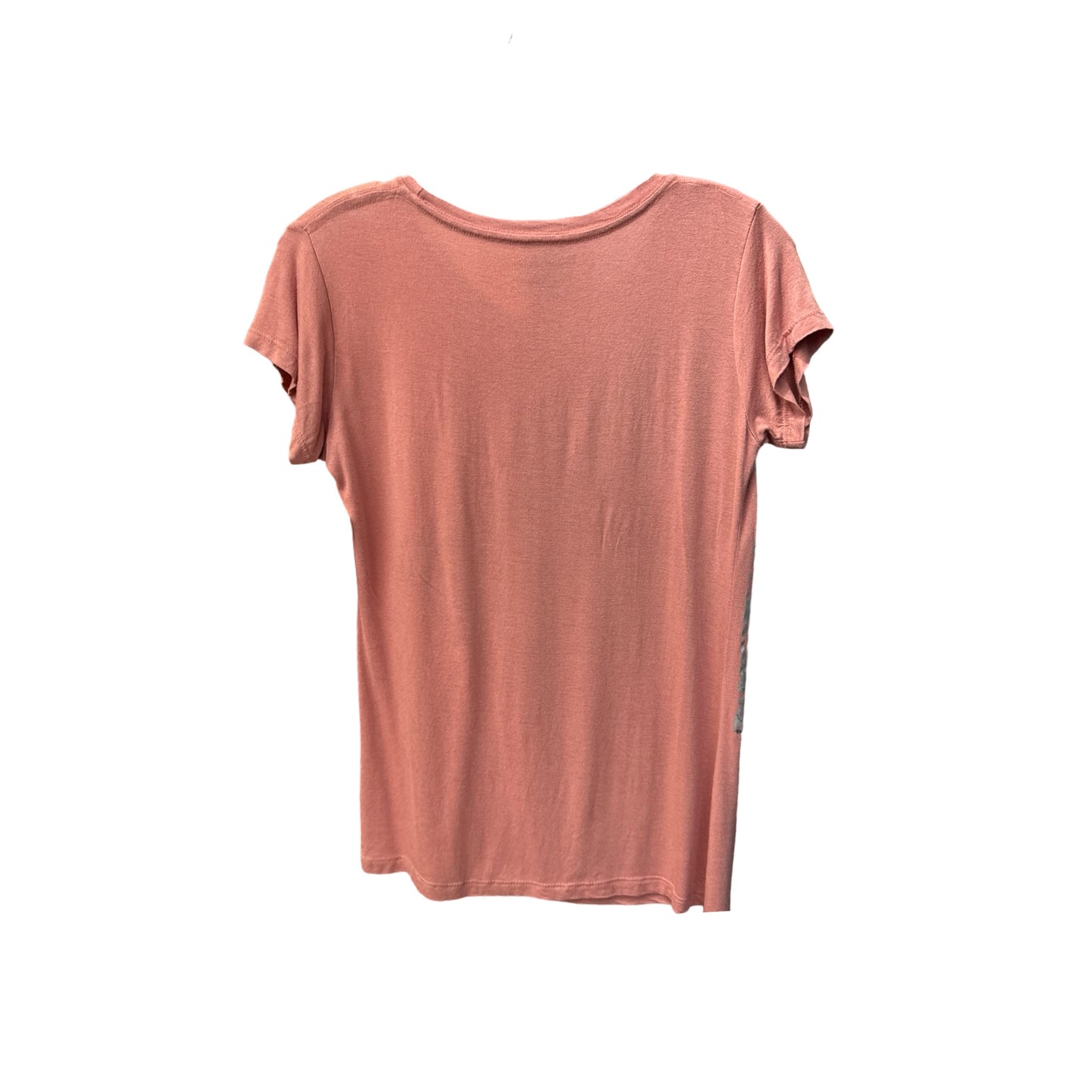 Top Short Sleeve By Bebe In Pink, Size: M