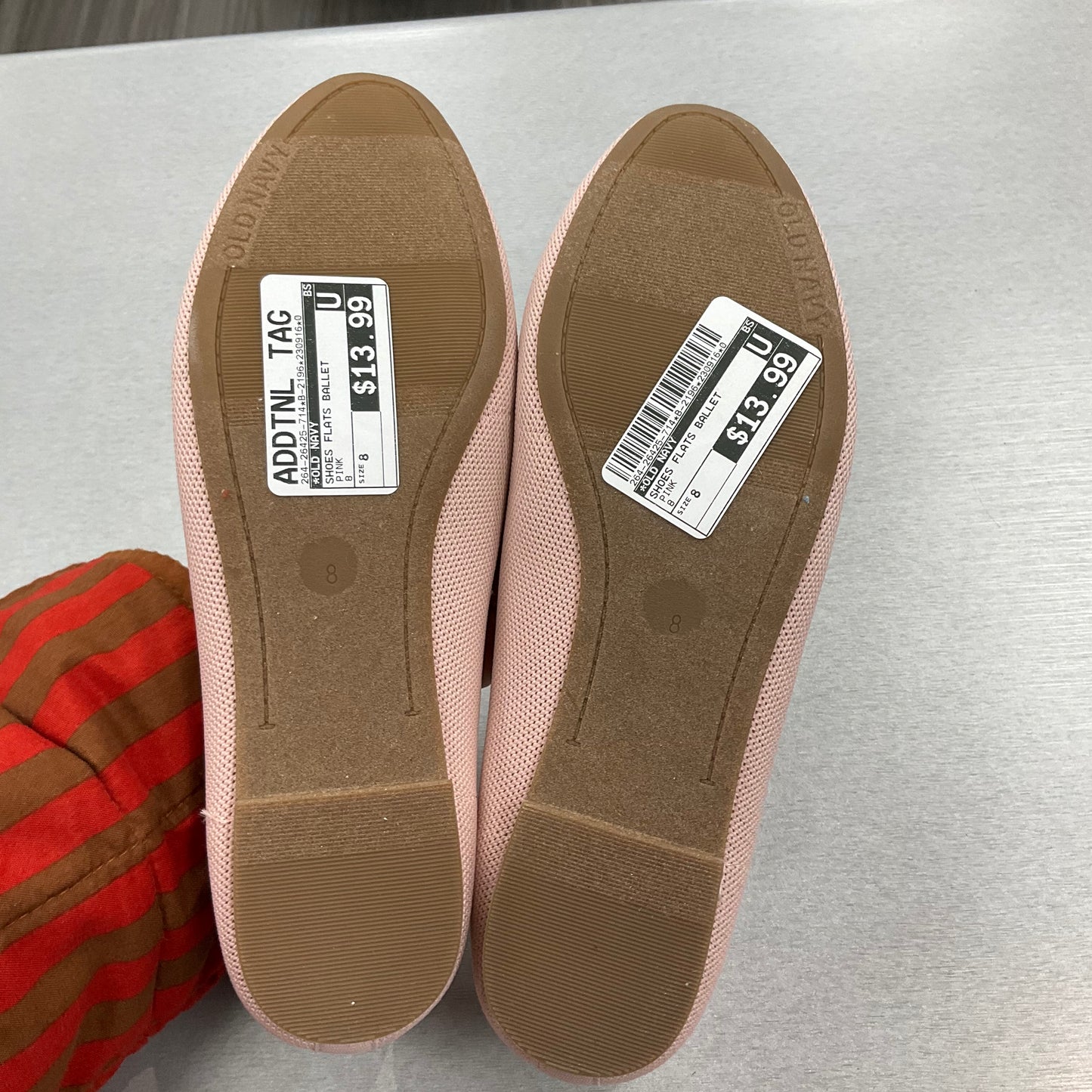 Shoes Flats Ballet By Old Navy In Pink, Size: 8