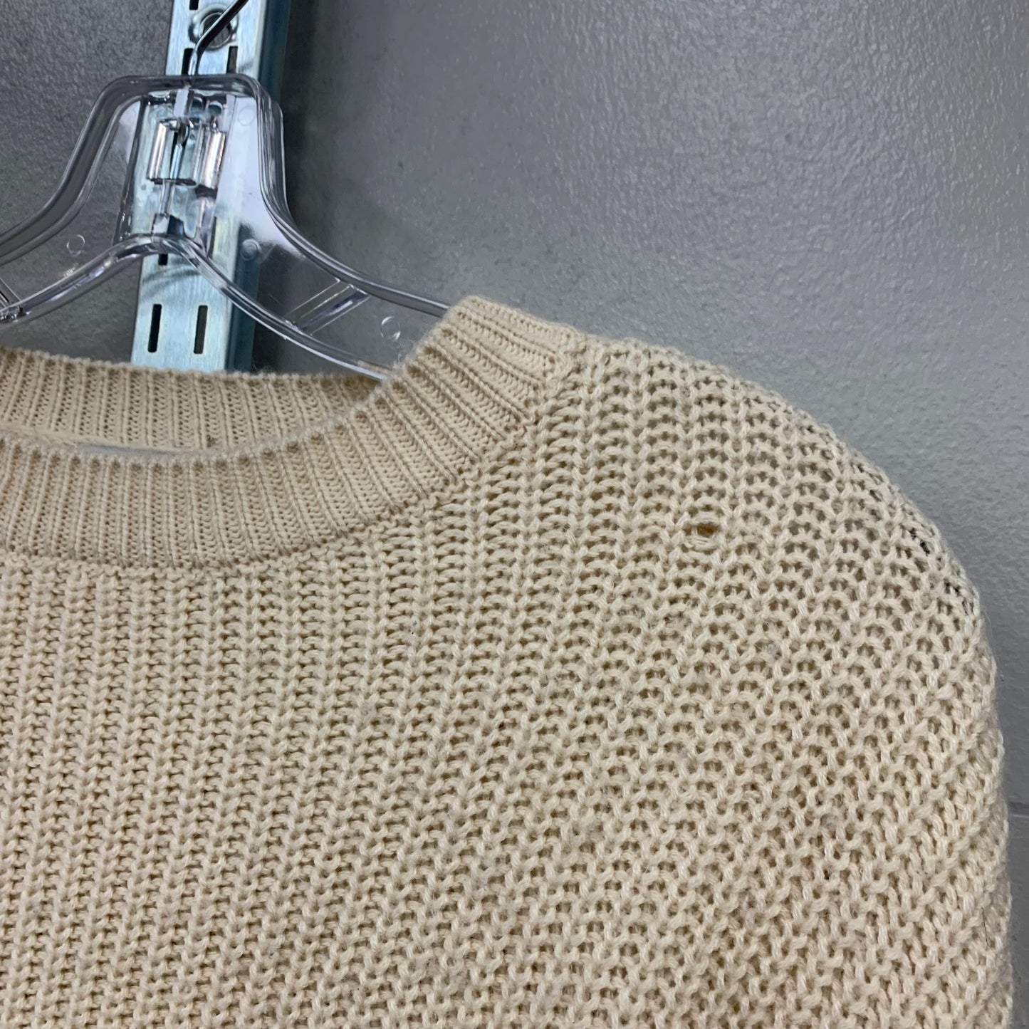 Sweater By Favlux In Cream, Size: S