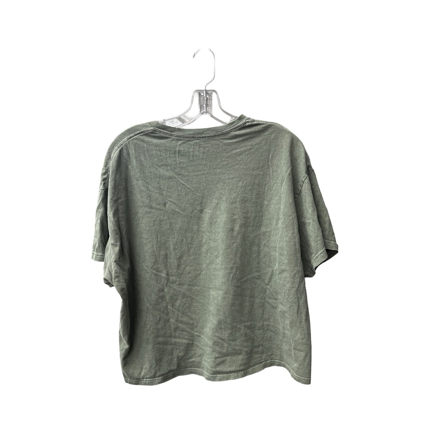 Top Short Sleeve By Urban Outfitters In Green, Size: S