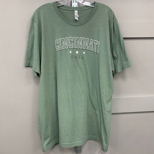 Top Short Sleeve Basic By Canvasback In Green, Size: 2x