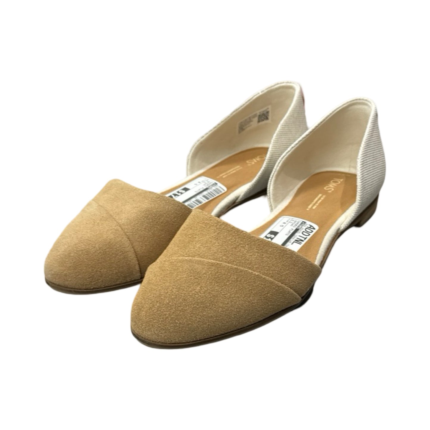 Shoes Flats By Toms In Brown, Size: 8.5