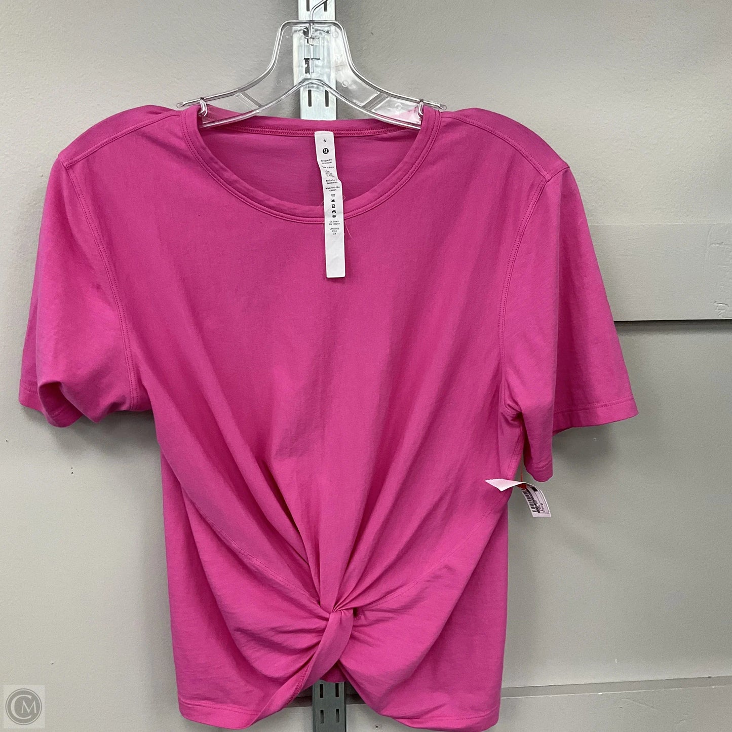 Top Short Sleeve By Lululemon  Size: 6