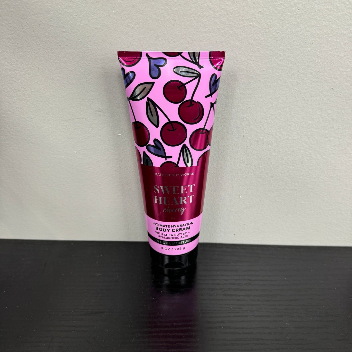 Body Cream By Bath And Body Works Sweet Heart Cherry, Size:  8 oz