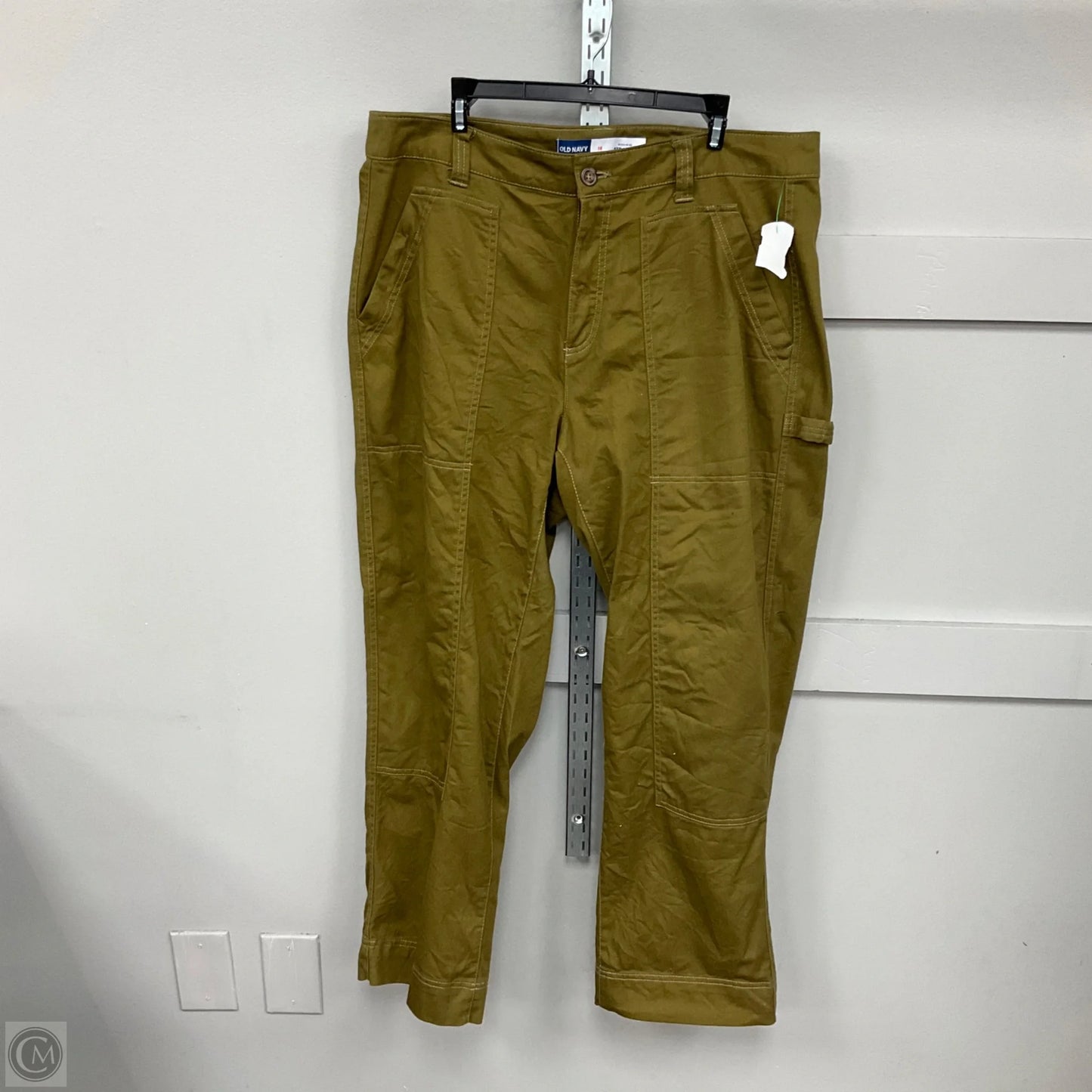 Pants Cargo & Utility By Old Navy In Green, Size: 16