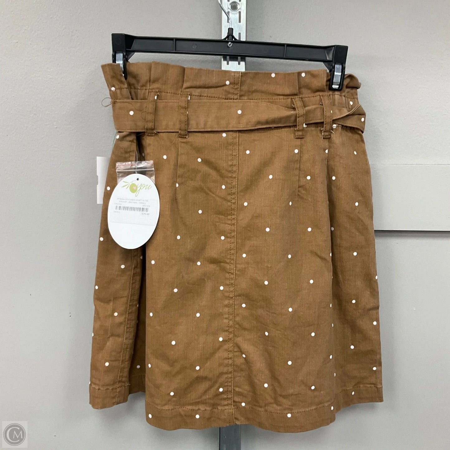 Skirt Midi By Blu Pepper In Polkadot Pattern, Size: S