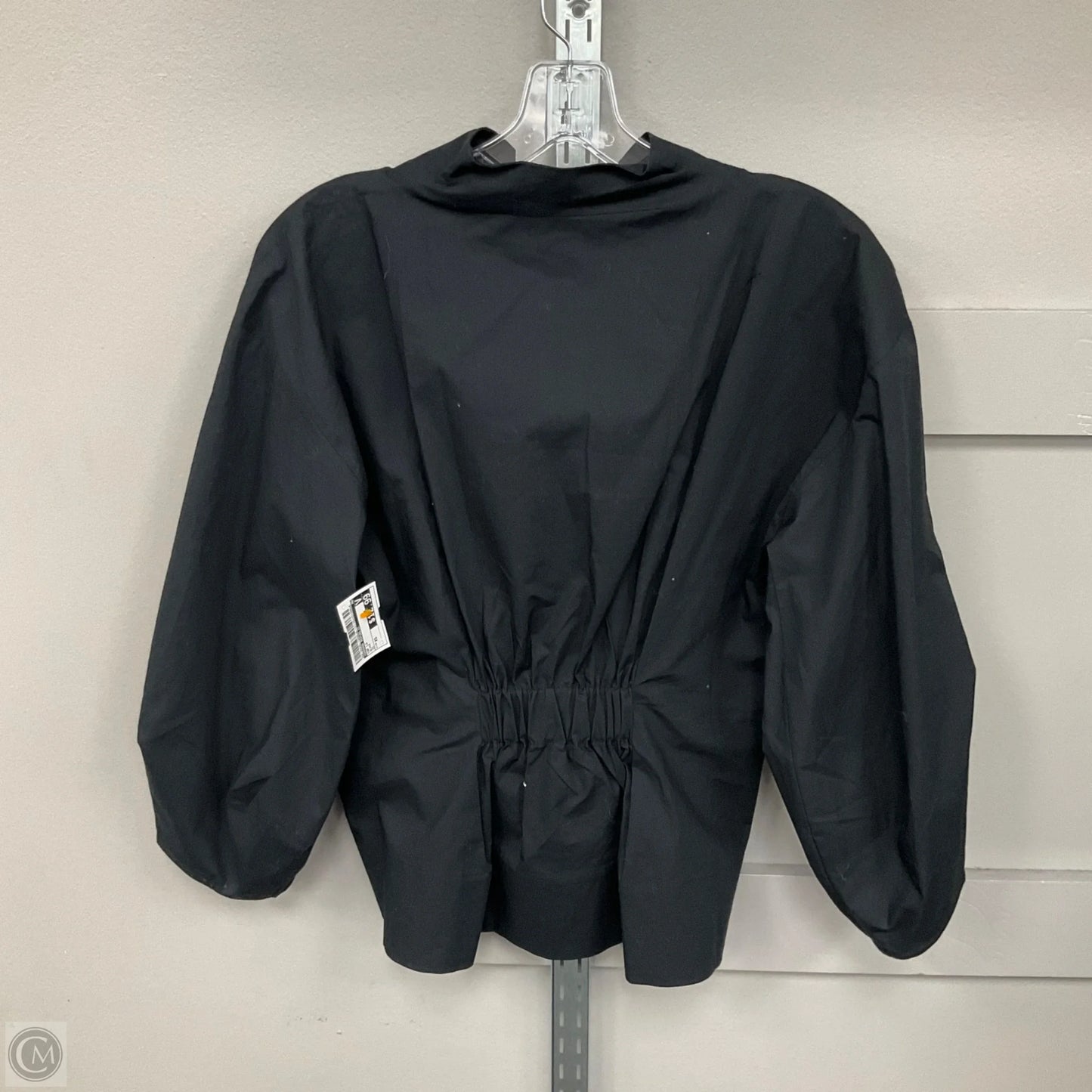 Top Long Sleeve By Banana Republic In Black, Size: Xs