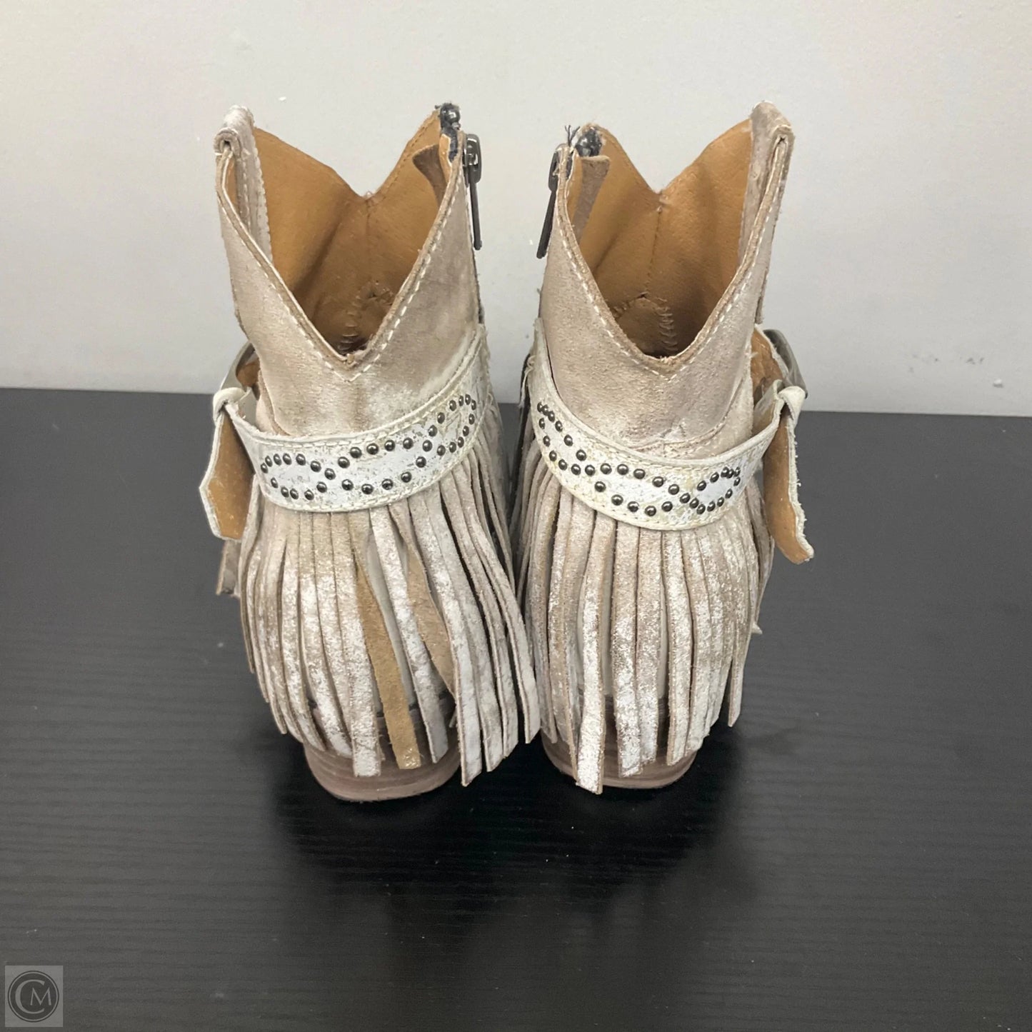 Boots Western By Clothes Mentor In White, Size: 8.5