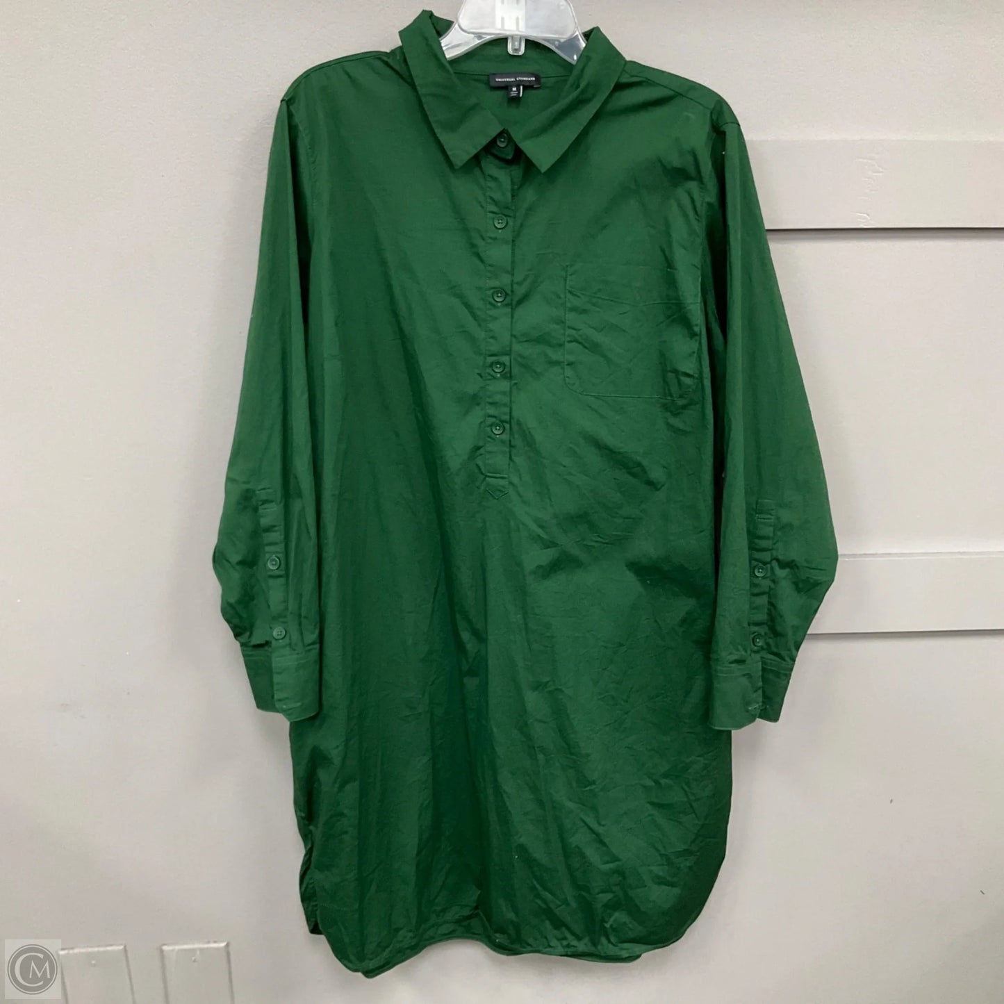 Dress Casual Midi By Universal Standard In Green, Size: M