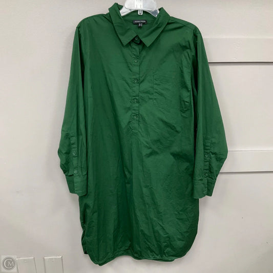 Dress Casual Midi By Universal Standard In Green, Size: M