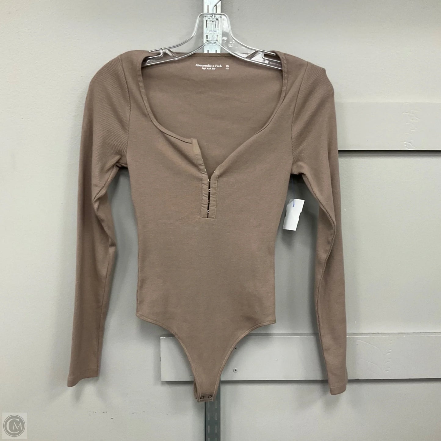 Bodysuit By Abercrombie And Fitch In Brown, Size: Xs
