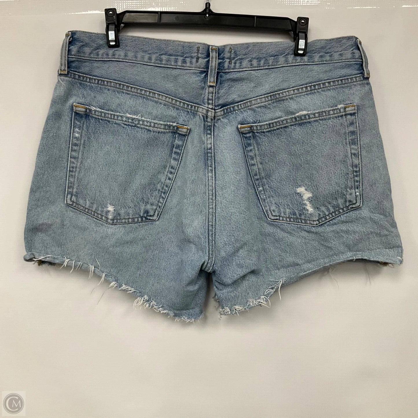 Shorts By Agolde In Blue Denim, Size: 12