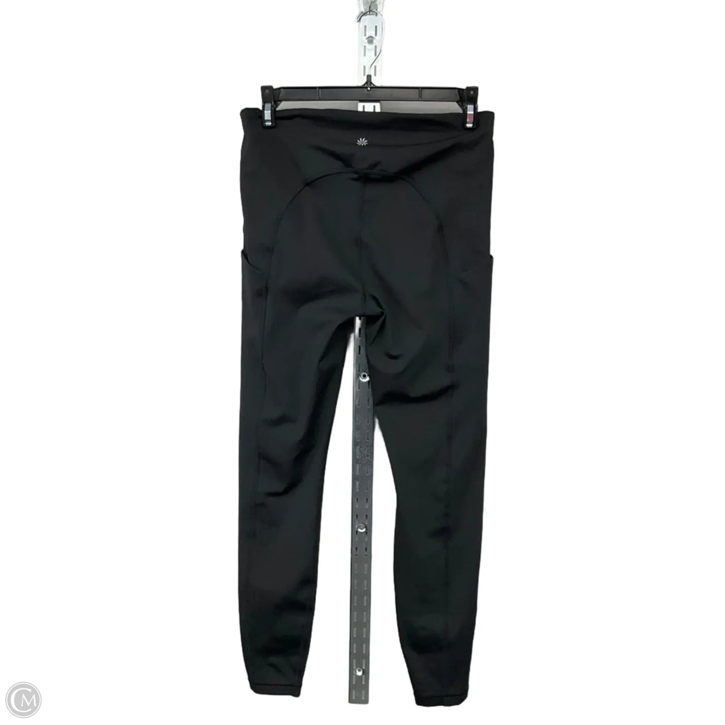 Athletic Leggings By Athleta In Black, Size: M